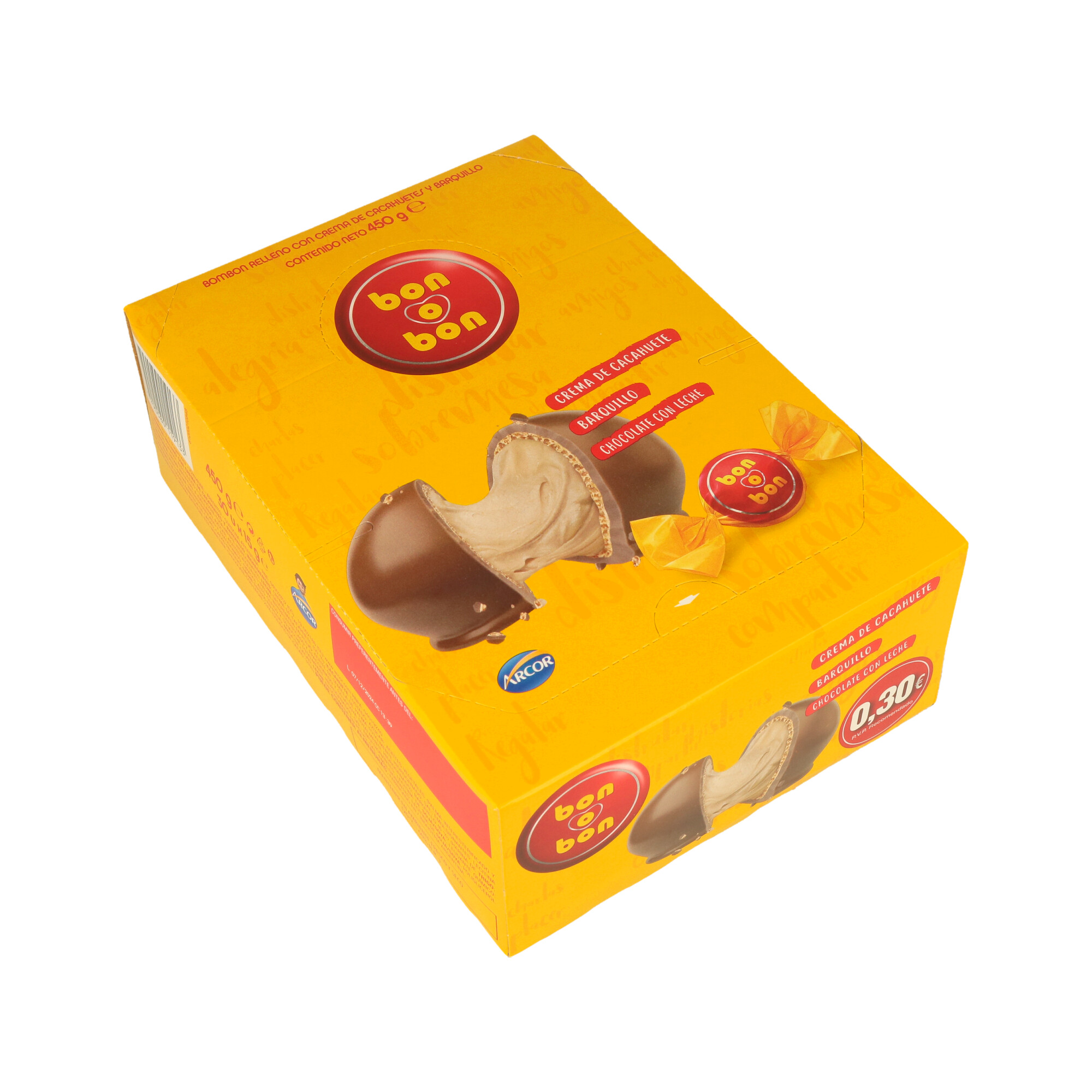 BOMBON BON O BON LECHE 1 X 270 GR 18 UN . (CT. DA 16) BOMBON BON O BON LECHE 1 X 270 GR 18 UN . (CT. DA 16)