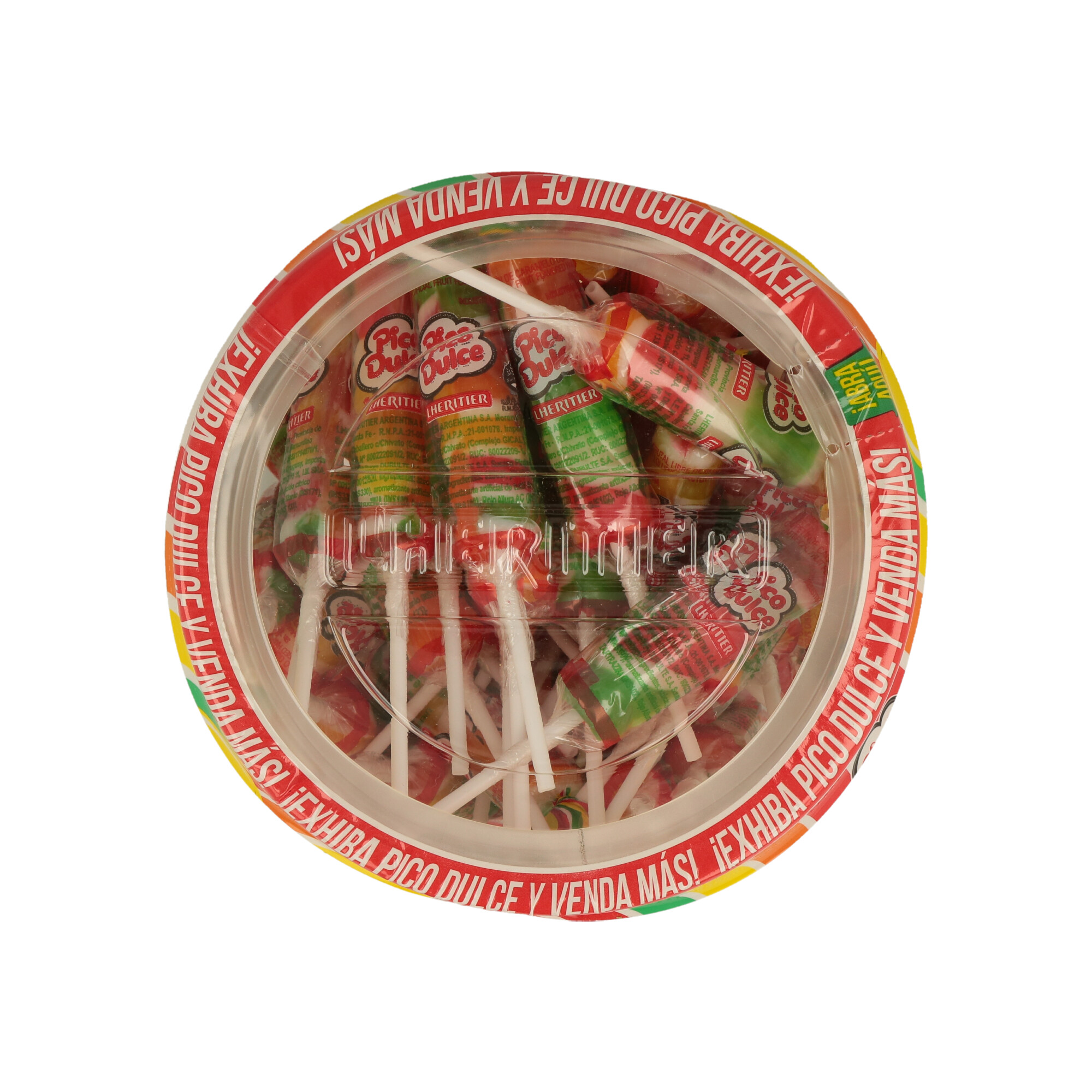 CHUPETIN PICO DULCE 48x14gr (BALDE DE 48 CHUPETINES) - 2 CHUPETIN PICO DULCE 48x14gr (BALDE DE 48 CHUPETINES) - 2