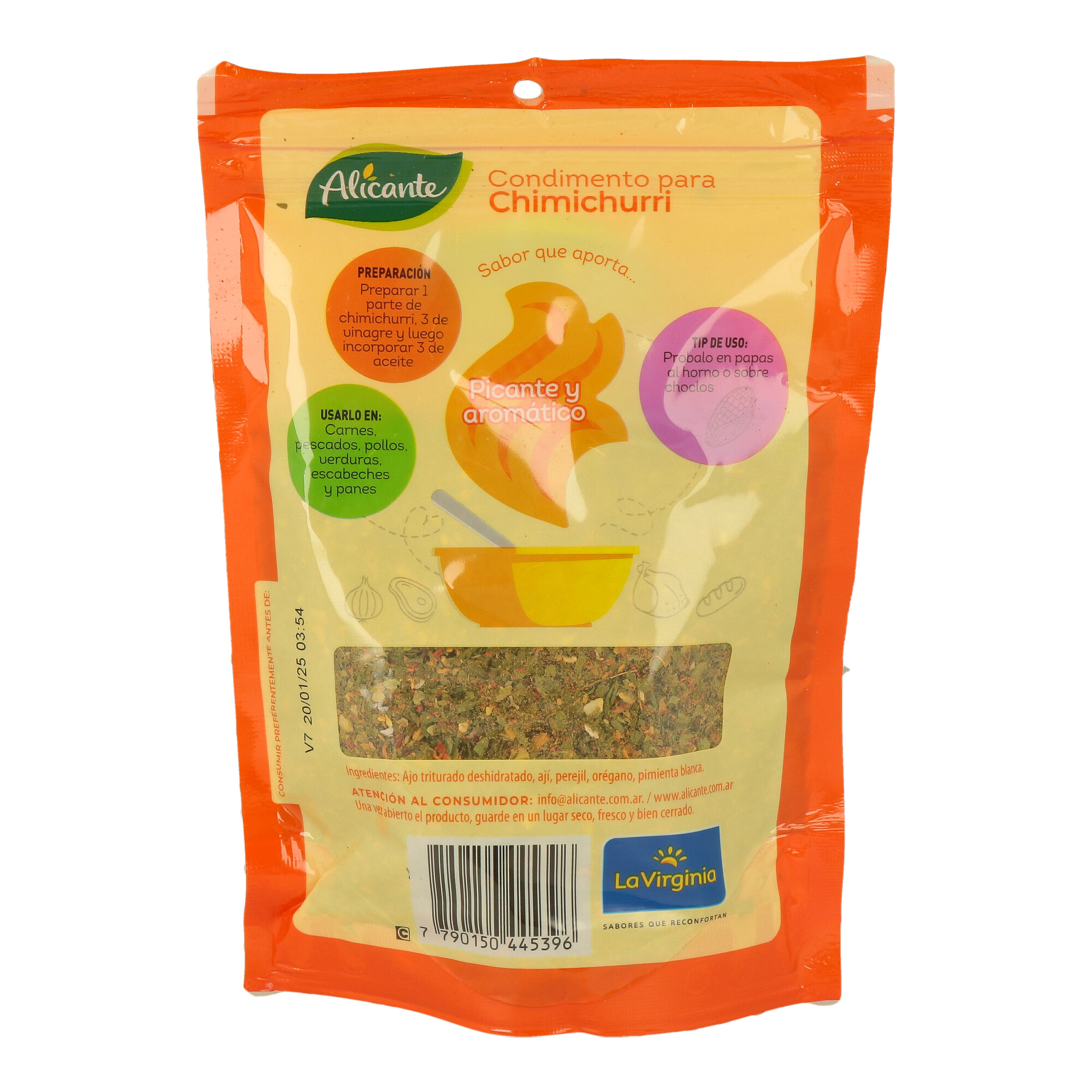 CHIMICHURRI ALICANTE 50gr. (CT DA 12) - 1 CHIMICHURRI ALICANTE 50gr. (CT DA 12) - 1