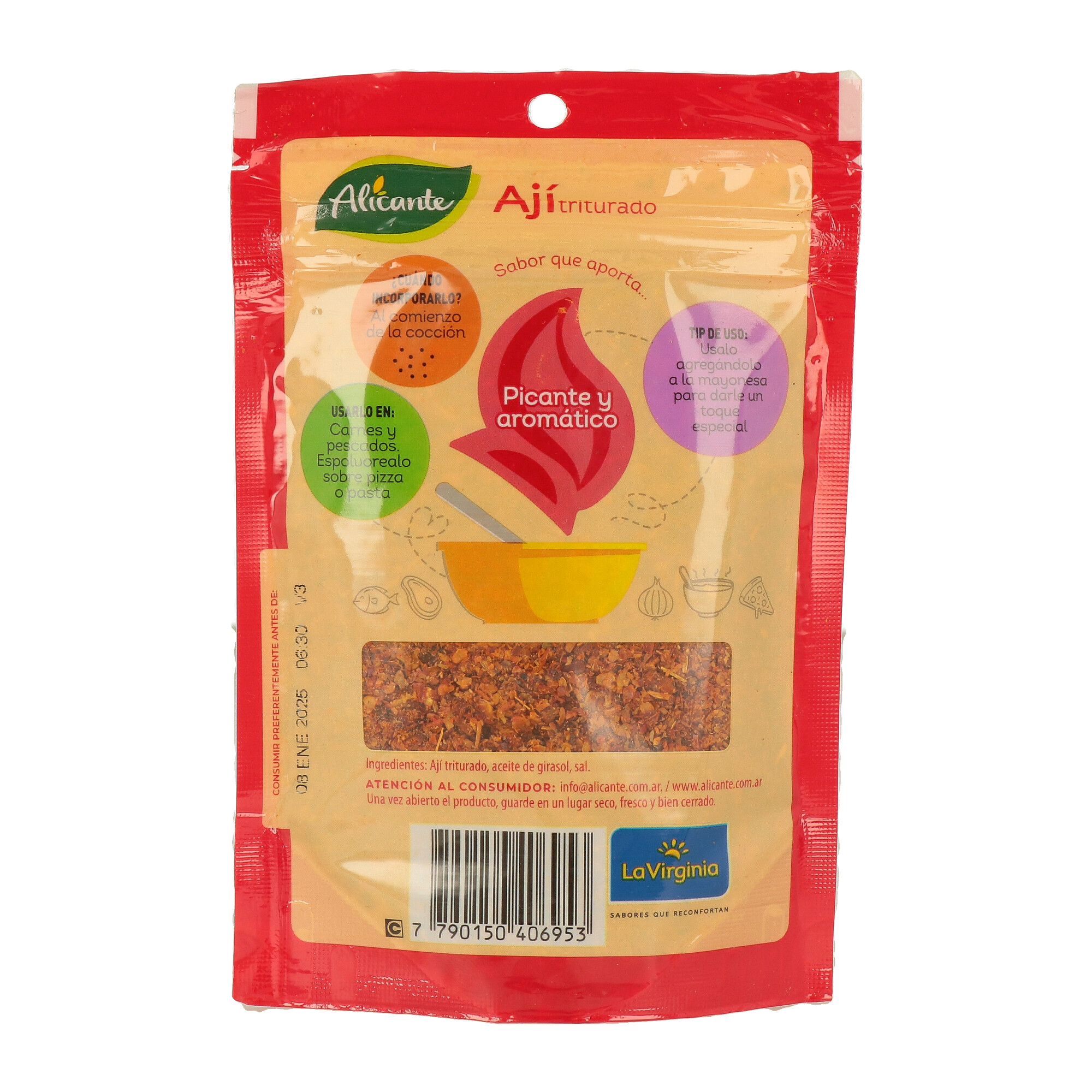 AJI TRITURADO ALICANTE 50 GR - 1 AJI TRITURADO ALICANTE 50 GR - 1