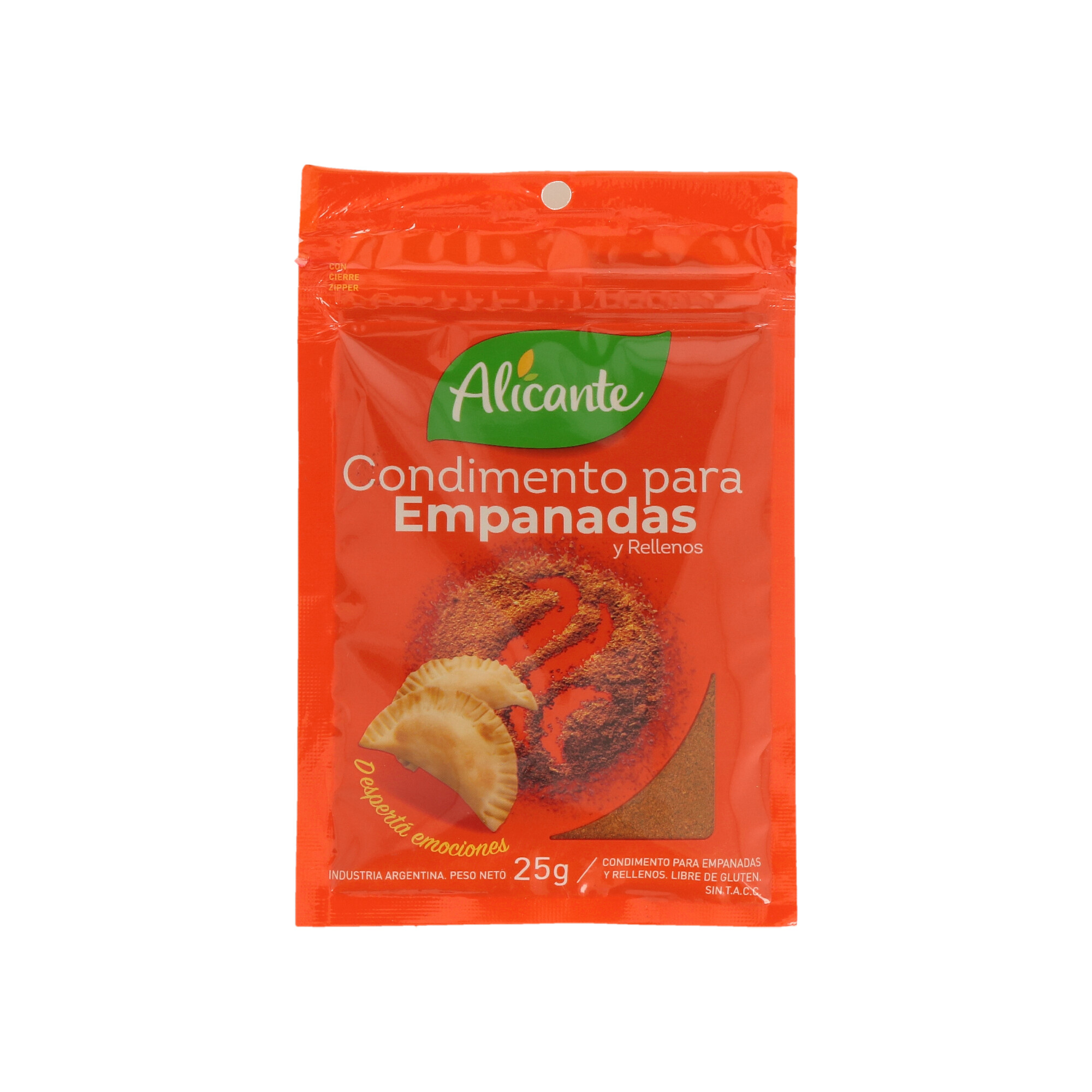 CONDIMENTO PARA EMPANADAS ALICANTE 25 X 25gr. - (25PZ / CT) CONDIMENTO PARA EMPANADAS ALICANTE 25 X 25gr. - (25PZ / CT)