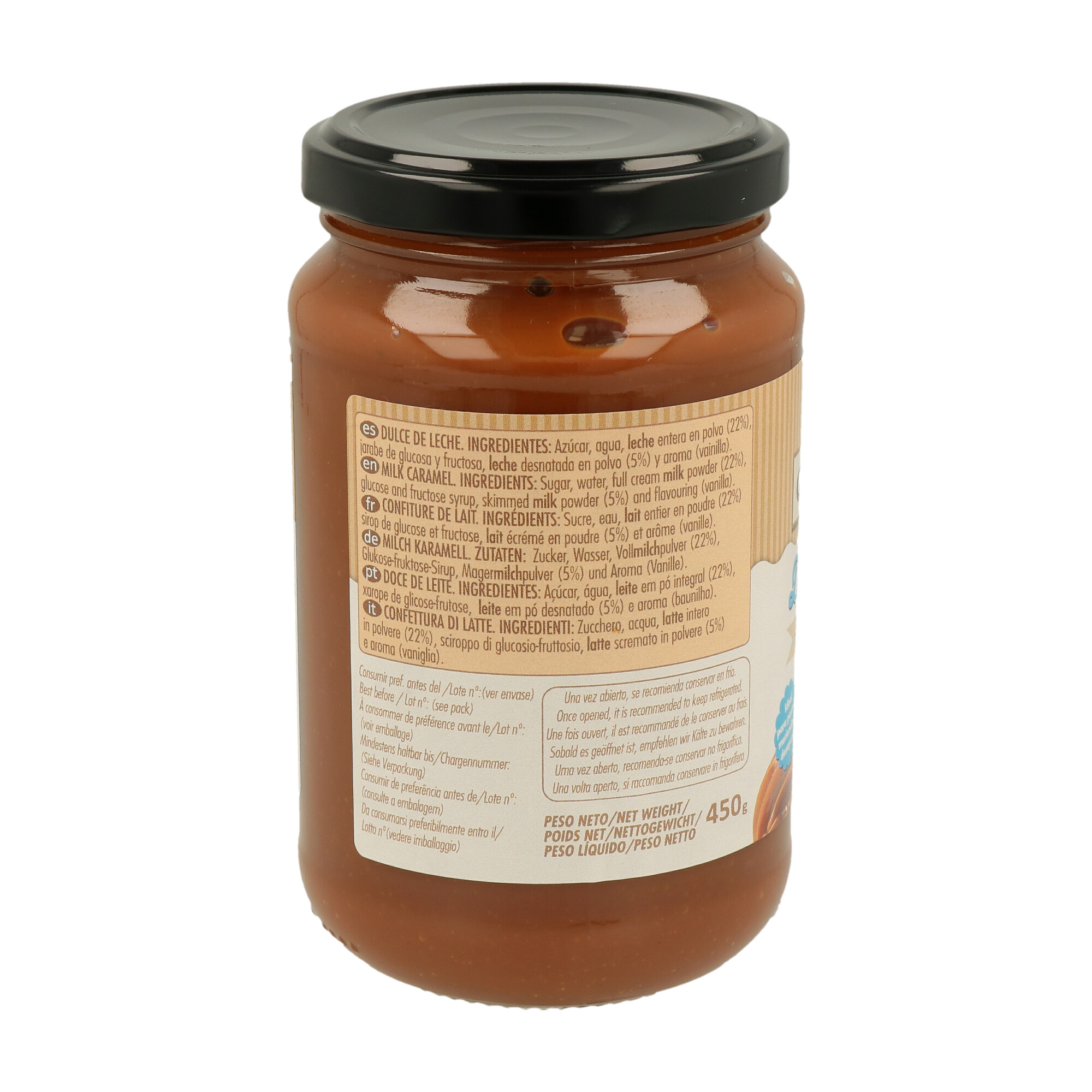 DULCE DE LECHE CONAPROLE x 450gr (CT DA 12.) - 1 DULCE DE LECHE CONAPROLE x 450gr (CT DA 12.) - 1