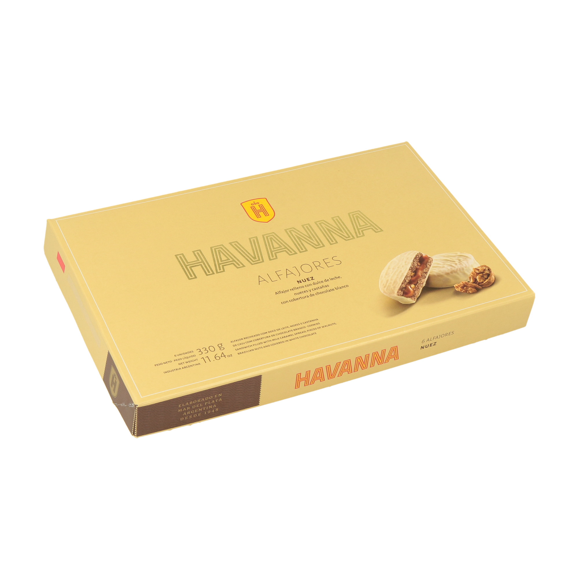 ALFAJORES NUEZ HAVANNA (1 x 6) ALFAJORES NUEZ HAVANNA (1 x 6)
