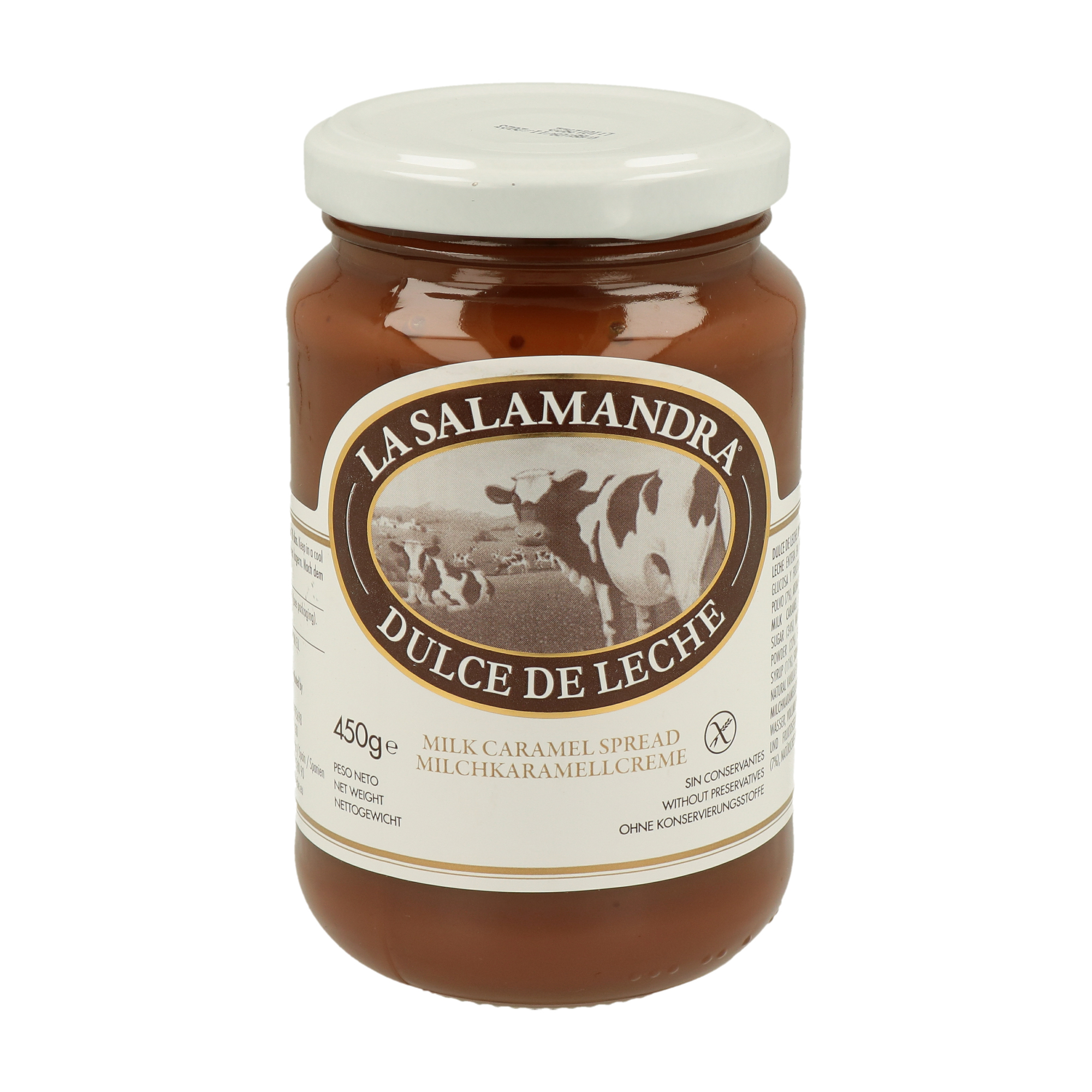 DULCE DE LECHE FAMILIAR LA SALAMANDRA 450GR DULCE DE LECHE FAMILIAR LA SALAMANDRA 450GR