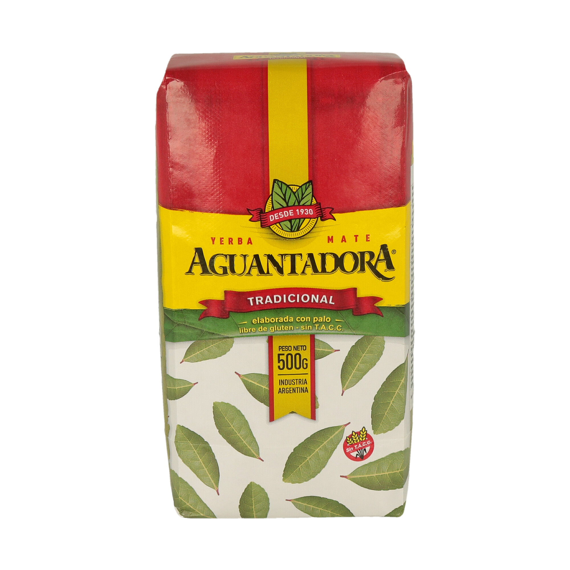 YERBA MATE AGUANTADORA TRADICIONAL 500 GR (CT. DA 10)