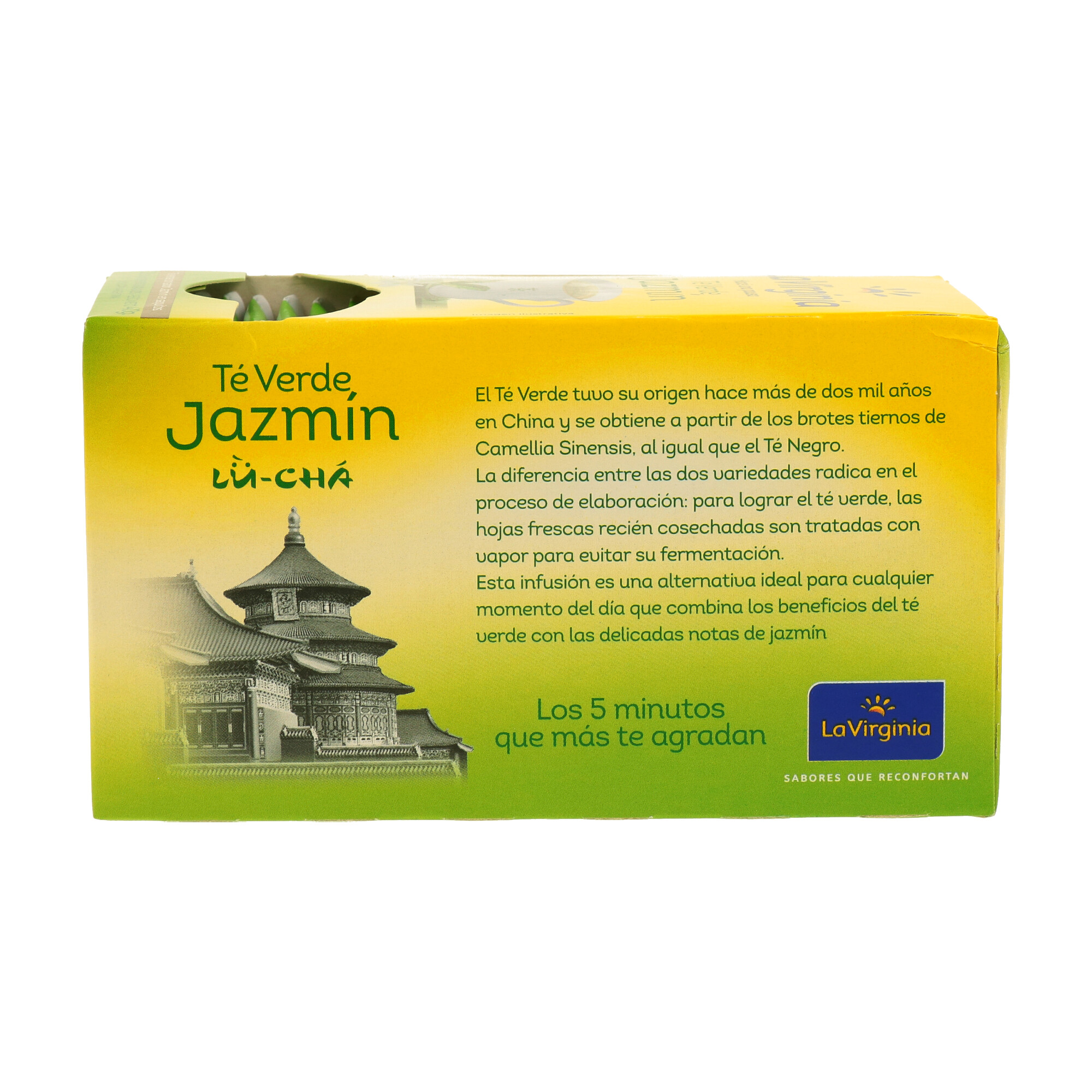 TE LA VIRGINIA VERDE Y JAZMIN  X 20 SAQUITOS UN - 2