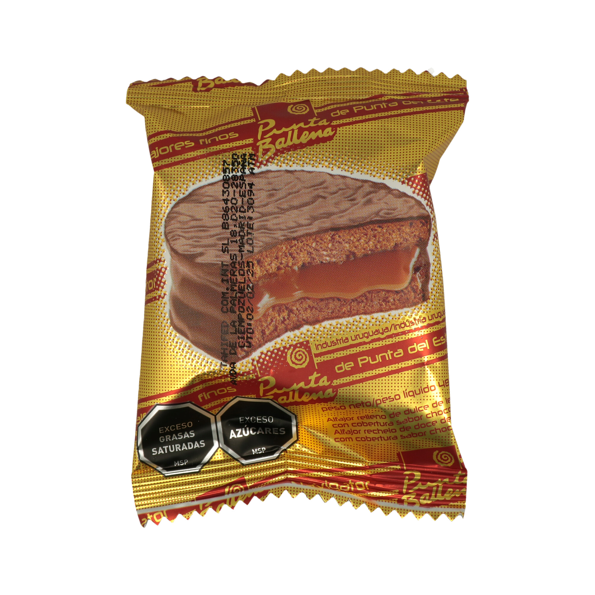 ALFAJORES PUNTA BALLENA CLASICO CHOCO 48G SINGOLO ALFAJORES PUNTA BALLENA CLASICO CHOCO 48G SINGOLO