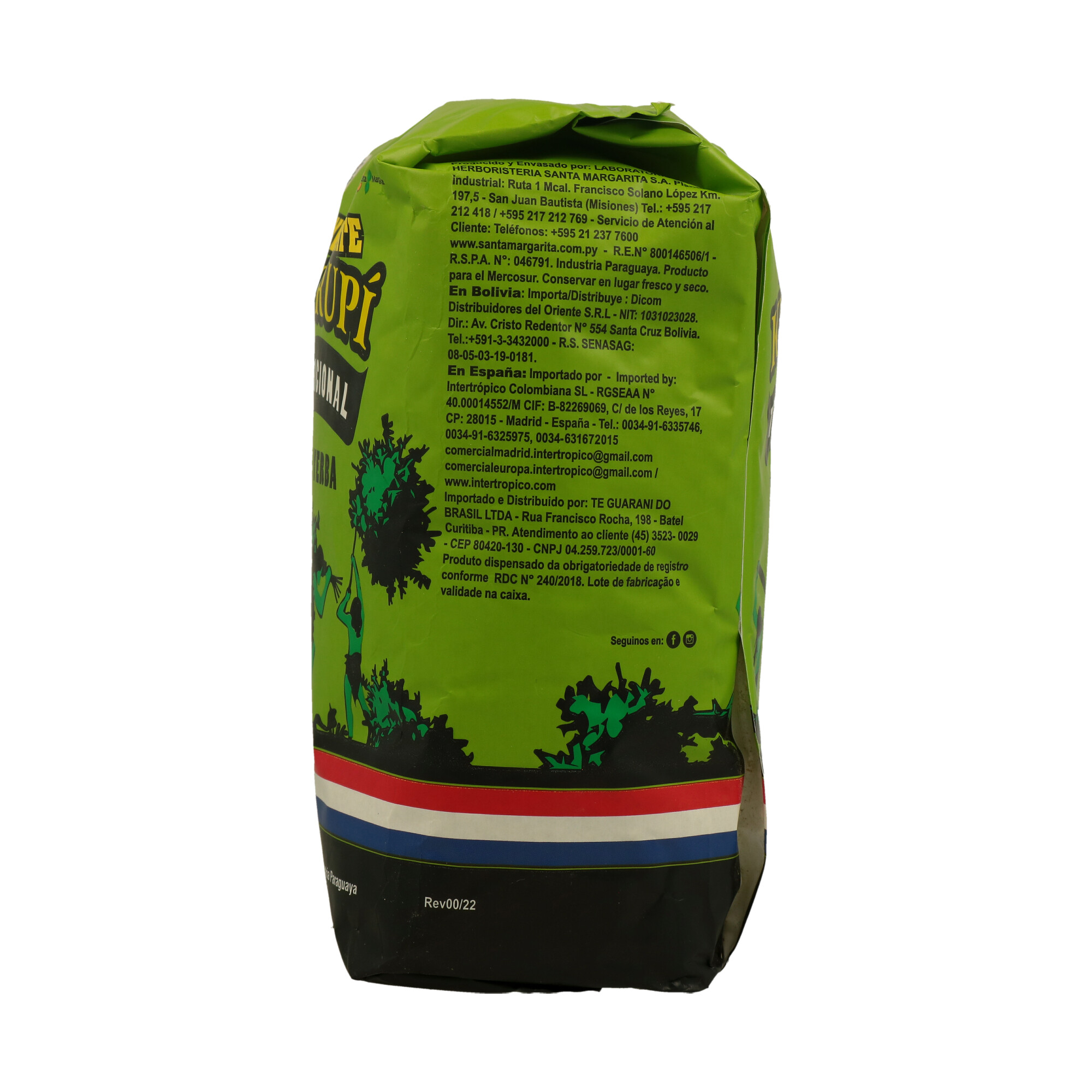 YERBA MATE KURUPI TRADICIONAL 500G (CT. DA 20) UN - 1